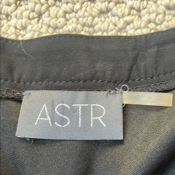 Elegant Black Polka Dot Skirt by ASTR - Picture 3 of 5